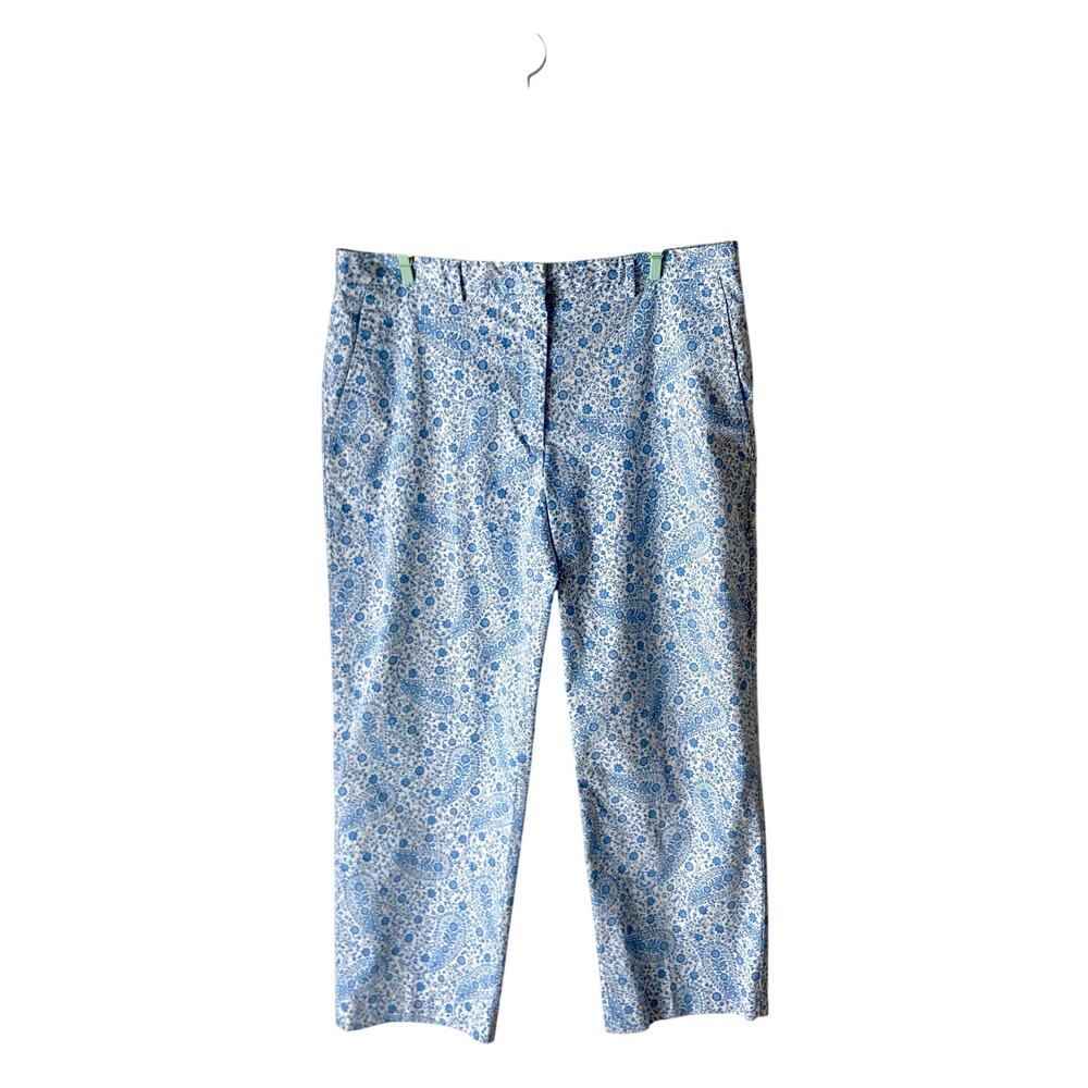 Brooks Brothers Floral Ankle Pants Size 12